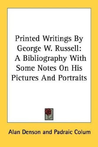 Cover of Printed Writings by George W. Russell