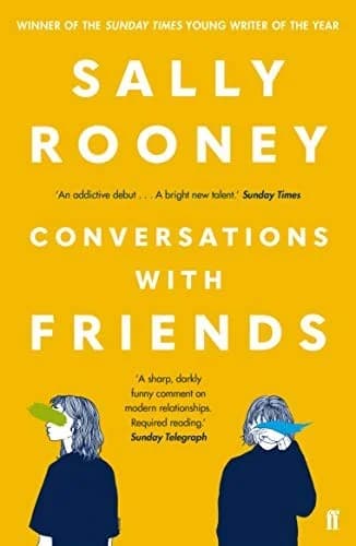 Cover of Conversations With Friends Sally Rooney Classic Novel Book