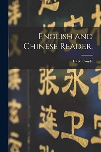 Cover of English and Chinese Reader,
