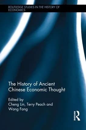 Cover of The History of Ancient Chinese Economic Thought