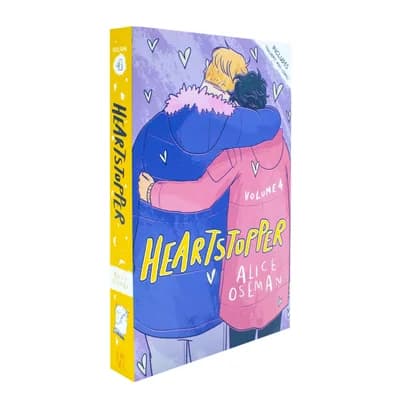 Cover of Heartstopper Volume 4 by Alice Oseman - Fiction - Paperback