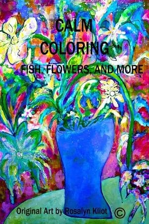 Cover of Calm Coloring-Fish, Flowers and More