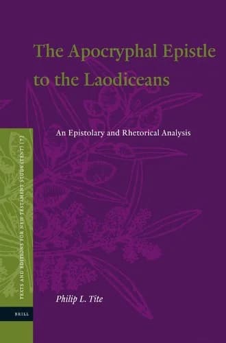 Cover of The Apocryphal Epistle to the Laodiceans