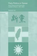 Party Politics in Taiwan