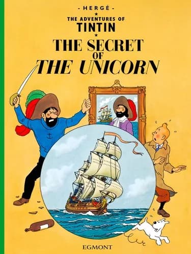 Cover of Tintin: The Secret of The Unicorn by Hergé - Fiction - Paperback