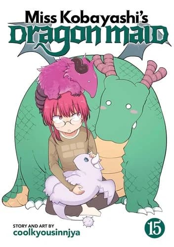 Cover of Miss Kobayashi's Dragon Maid Volume 15