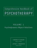 Comprehensive Handbook of Psychotherapy, Psychodynamic / Object Relations