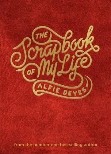 Cover of The Scrapbook of My Life Alfie Deyes Biographies and Memoirs Brighton Childhood Stories Book