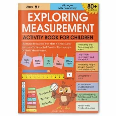 Cover of Exploring Measurement Activity Book for Children
