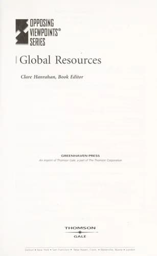 Cover of Global Resources