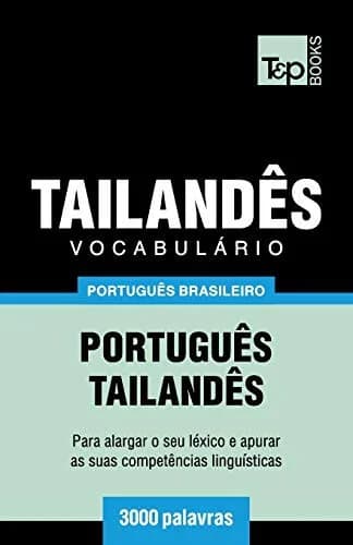 Cover of Vocabulário Português Brasileiro-Tailandês - 3000 palavras