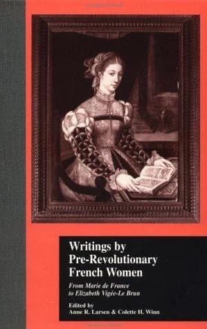 Cover of Writings by Pre-Revolutionary French Women