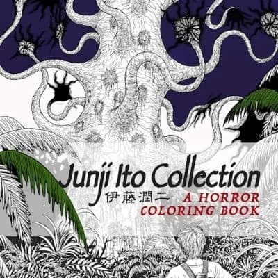 Cover of Junji Ito Collection Coloring Book