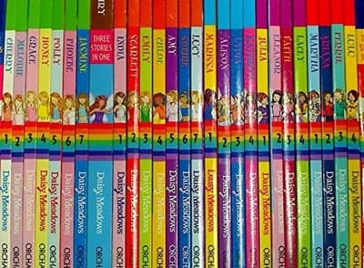 Cover of Rainbow Magic Collection Daisy Meadows 52 Book Collection Paperback For Children